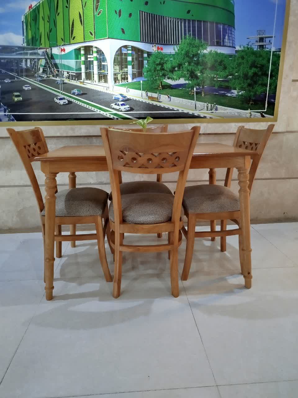 میز و صندلی غذاخوری المپیک 4 نفره